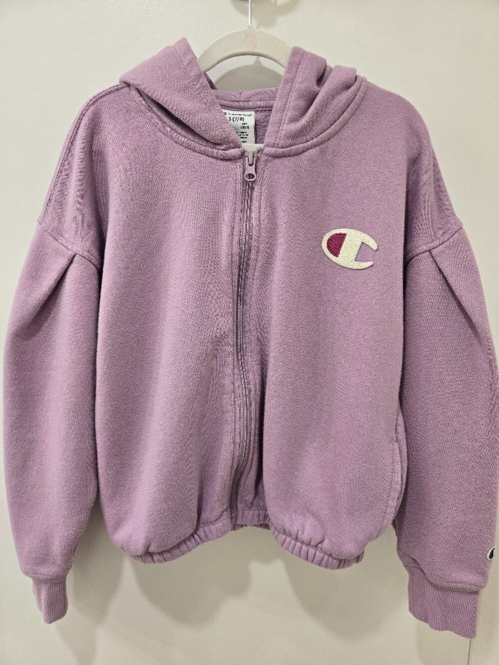 Champion girls hoodie sweatshirt purple